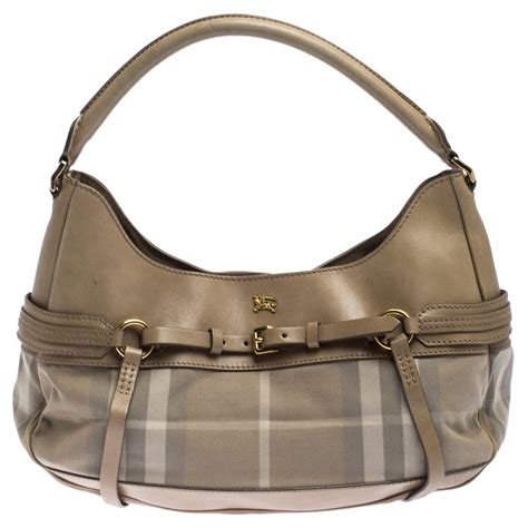 burberry belted leather hobo|burberry hobo handbags.